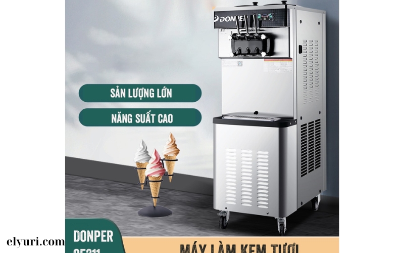 Máy làm kem tự động làm kem mềm (3)